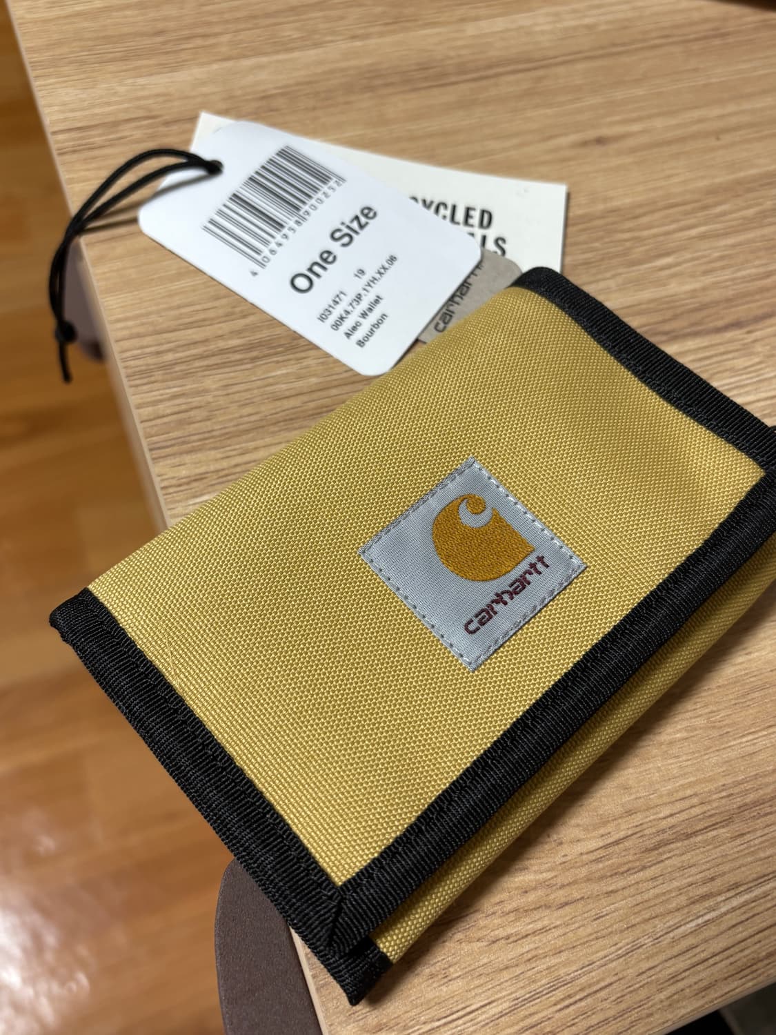 칼하트WIP 지갑 ALEC WALLET BOURBON 상품이미지2