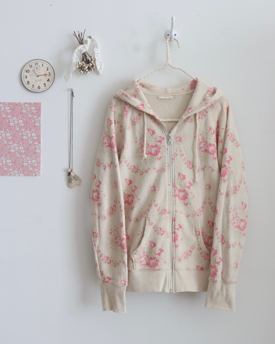 [Cabbages&Roses] Rose Toile Hoodie 상품이미지7