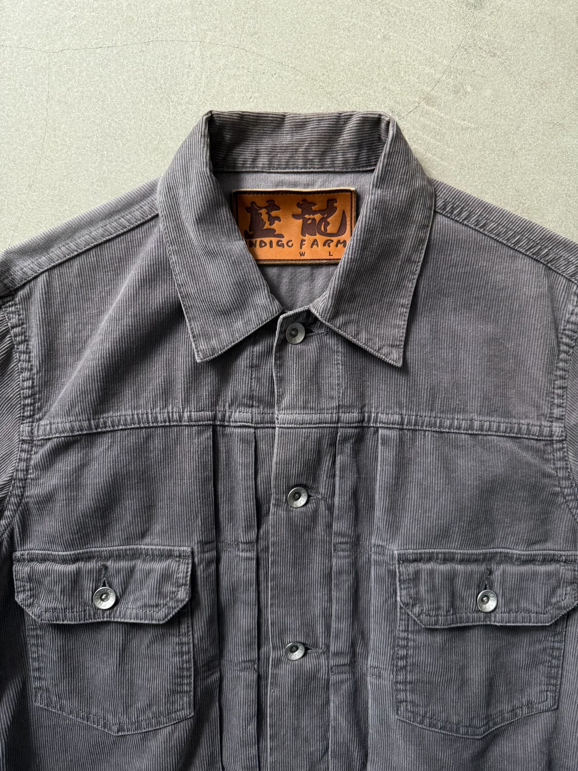 Indigo Farm Corduroy Trucker Jacket 상품이미지3