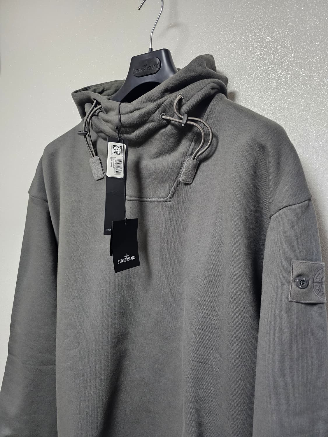 스톤아일랜드 고스트 피스 코튼 플리스 후드 스웨트셔츠 (새 상품) 상품이미지6