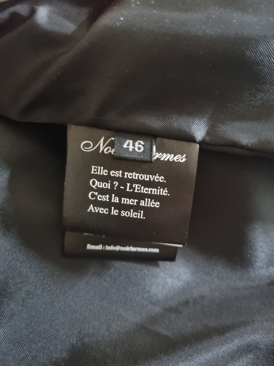 느와르 라르메스 램스킨 자켓 [46] 상품이미지4