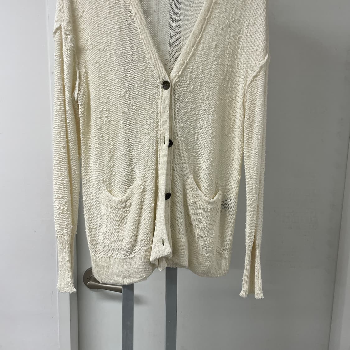 랙앤본 화이트 가디건 XS(W) 상품이미지3
