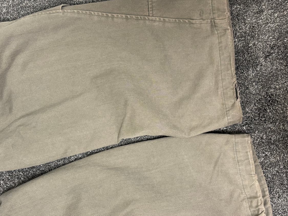 해칭룸 밀팬츠 워시드 올리브 2 상품이미지3