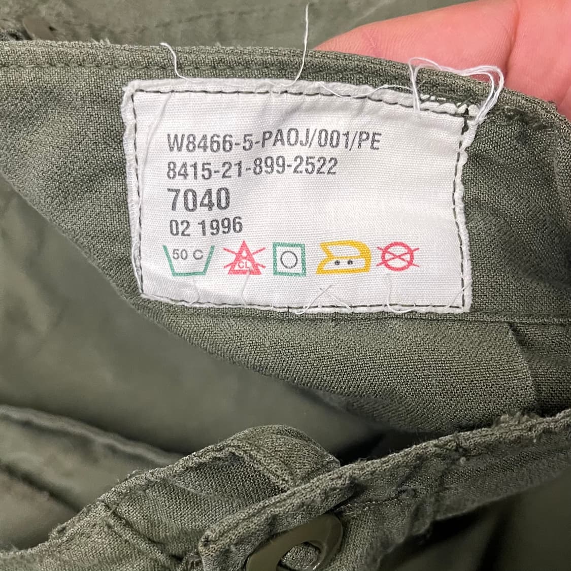 90s 캐나다군 카고 필드 팬츠 (40“) 상품이미지6