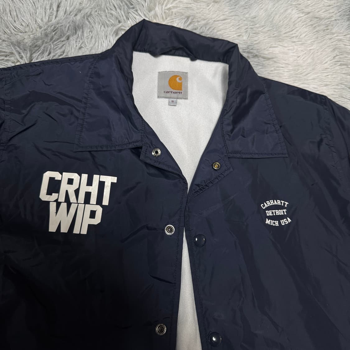 칼하트 WIP 코치자켓 S사이즈 상품이미지3