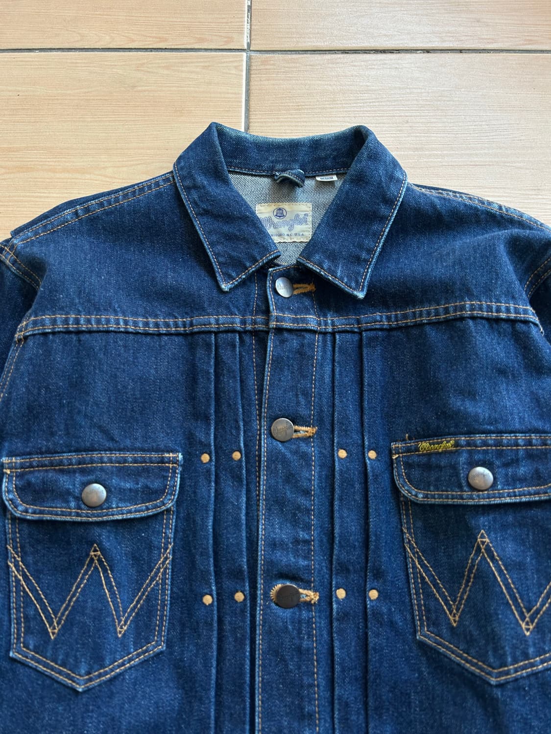 90’s Wrangler 랭글러 재팬 11MJ 존레논데님자켓 상품이미지2