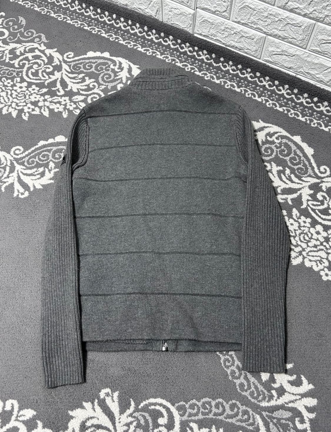 Armani Exchange Hooded Knit Zip-Up 상품이미지3
