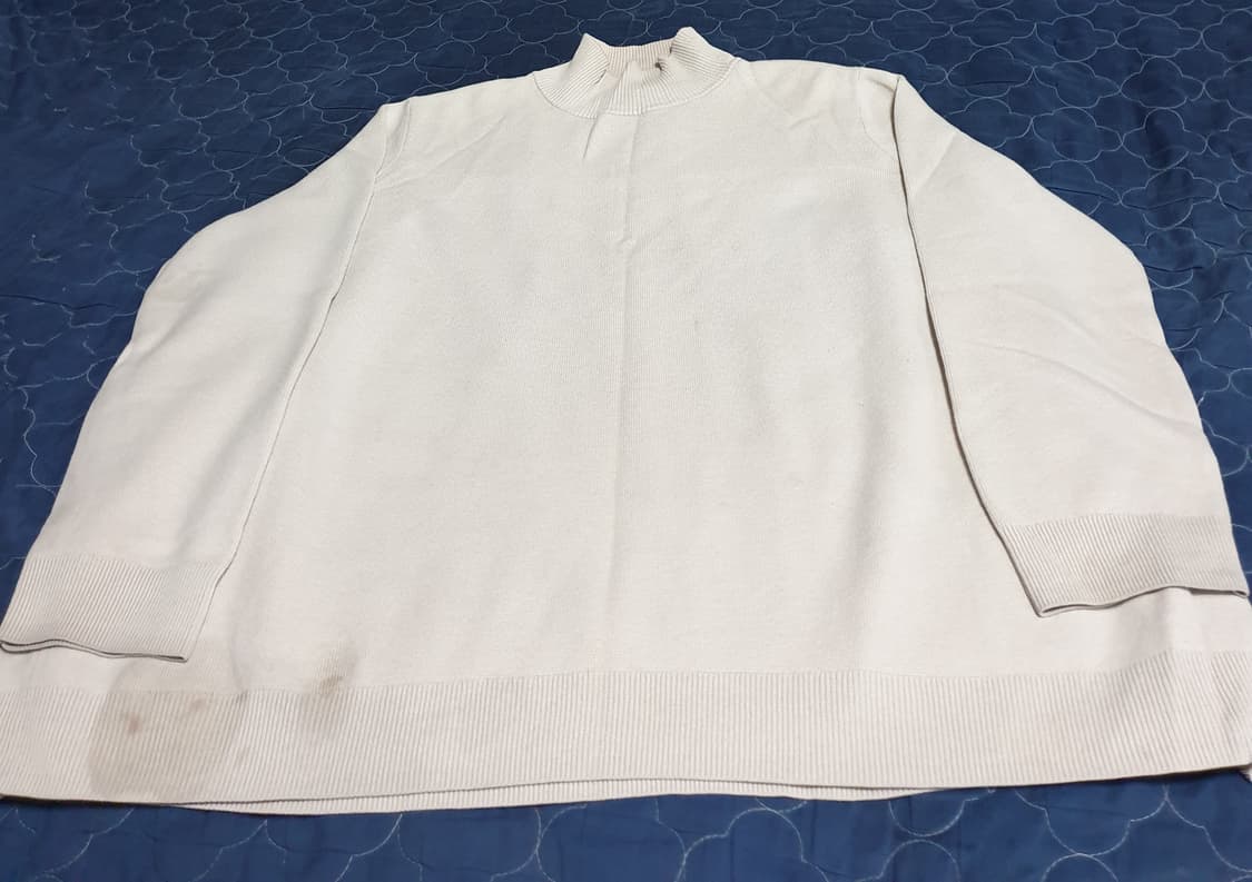 COS 목폴라 울 긴팔 니트 아이보리 (L) 상품이미지1