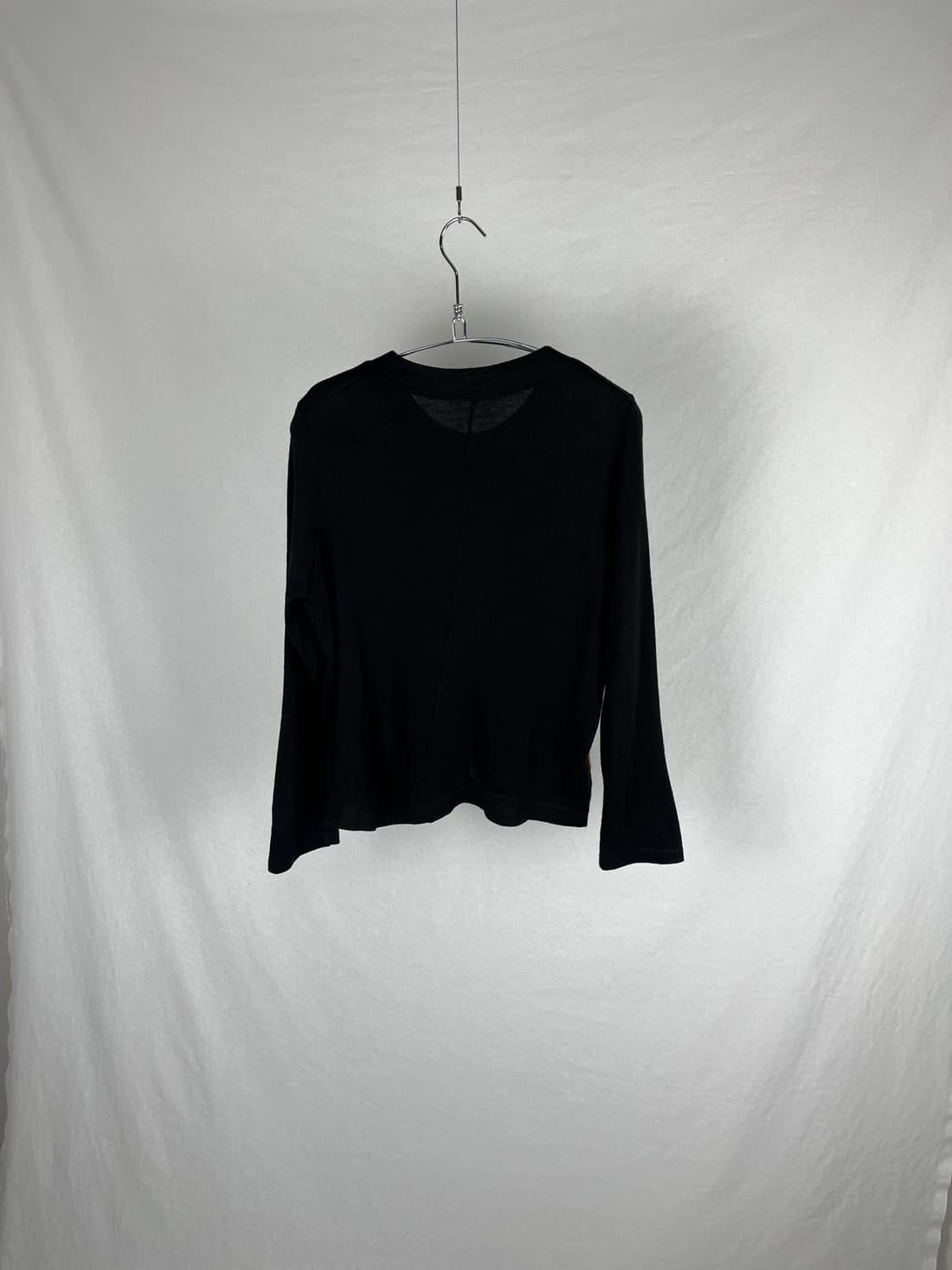 Vintage (maede in japan) 도트 패턴 니트 가디건 상품이미지4