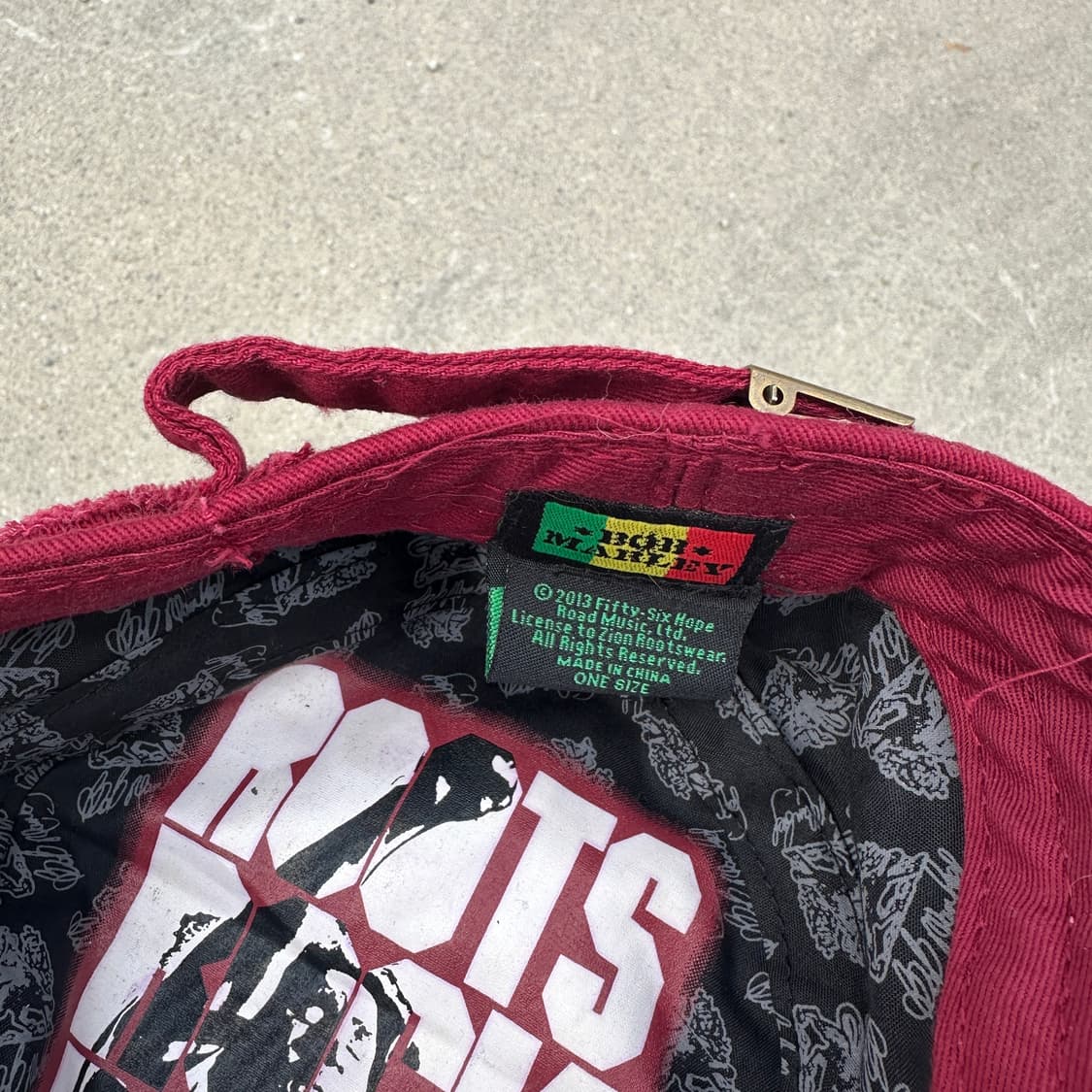 vintage bob marley cap 상품이미지5