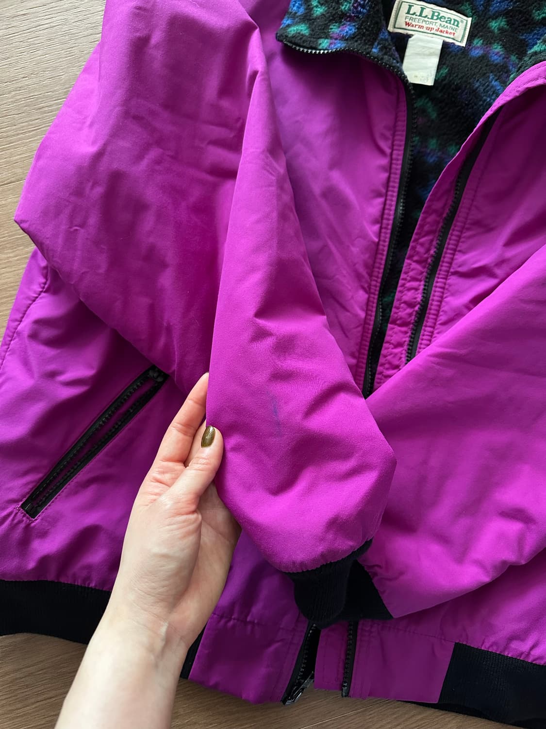 LLbean 엘엘빈 웜업 나일론 점퍼 상품이미지5