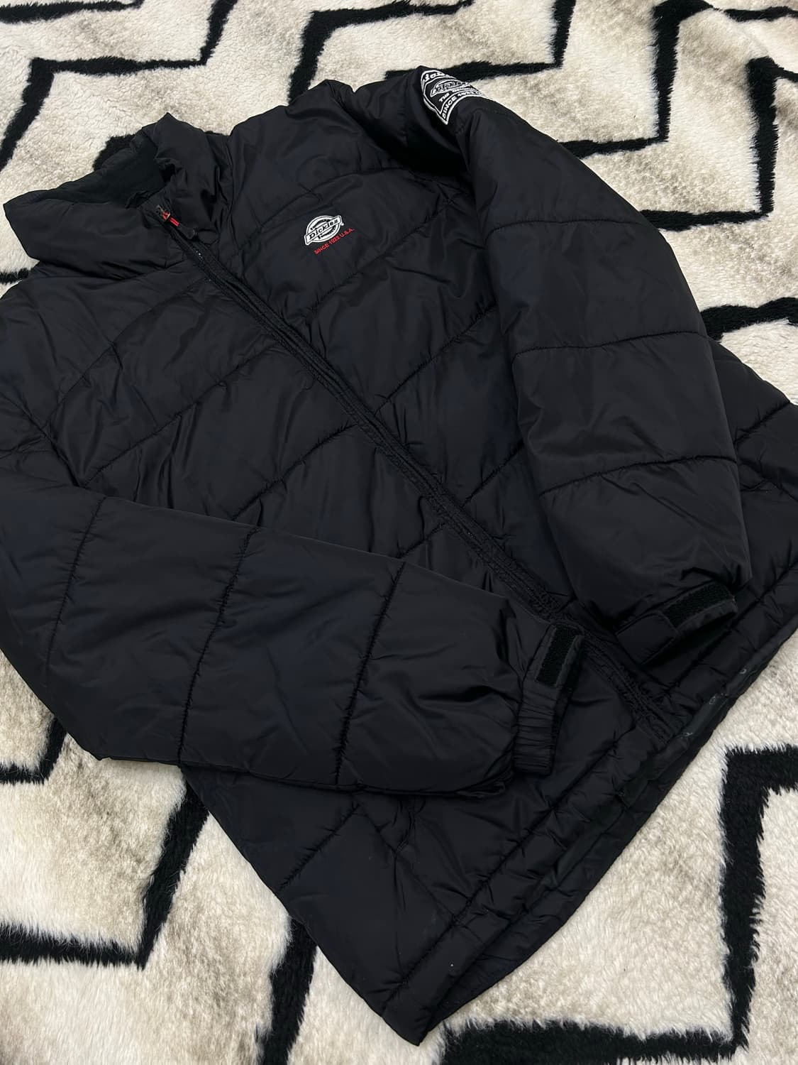 [M]디키즈 경량 패딩 자켓/블랙 상품이미지2