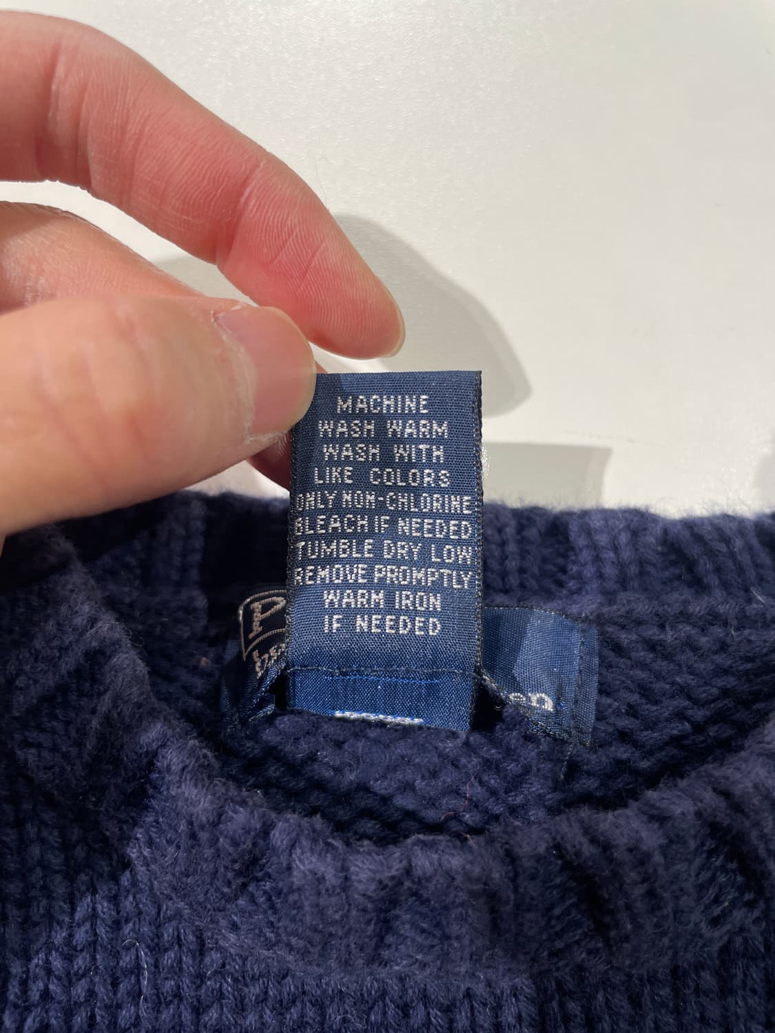 폴로 랄프로렌 네이비 성조기 크루넥 스웨터 상품이미지8