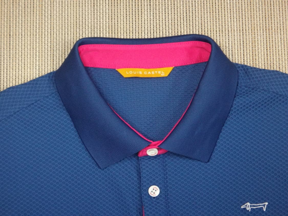 (100) 루이까스텔 남성 카라 반팔 스판 티셔츠 상품이미지5