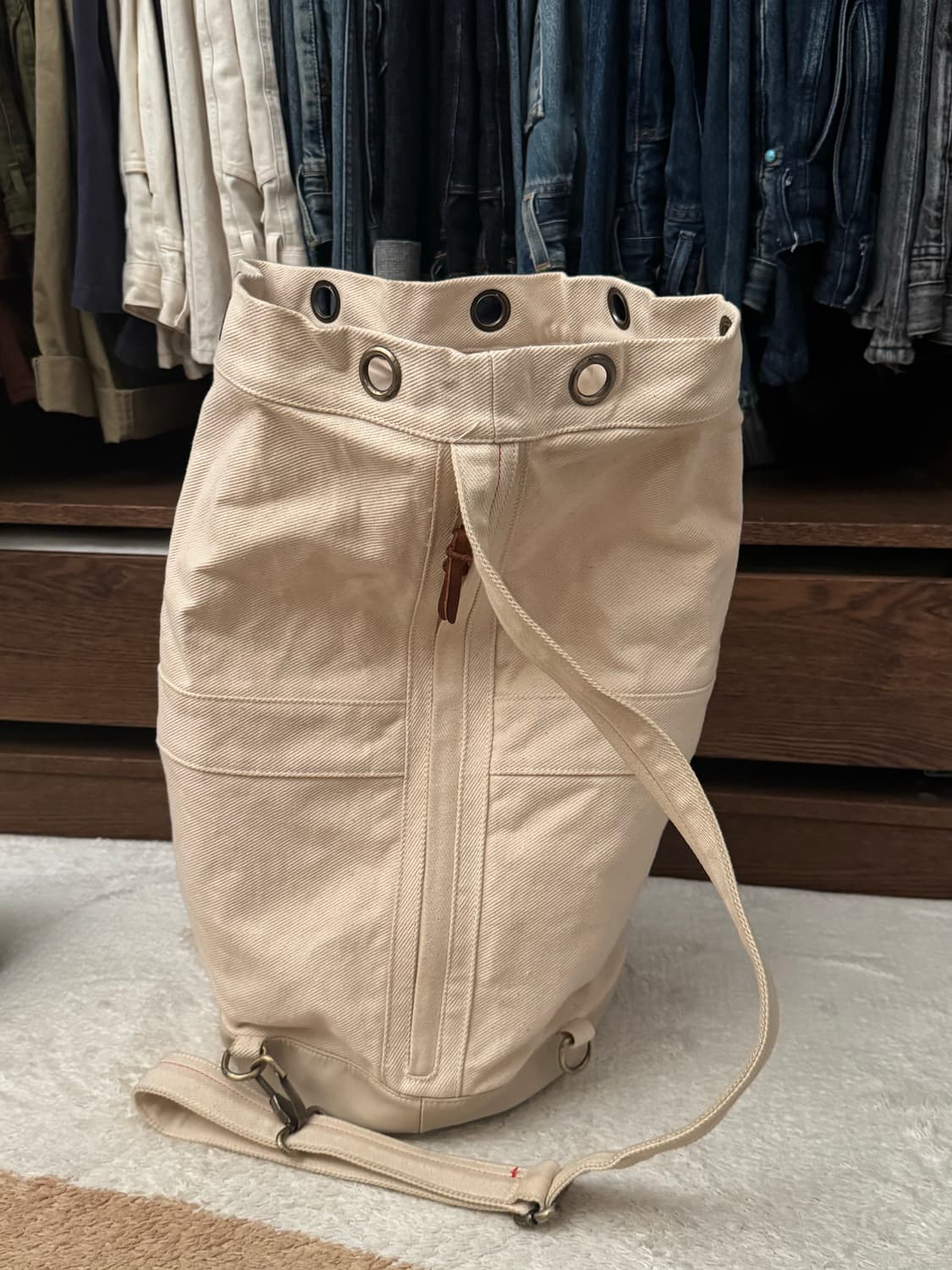 메탈라이즈 시티 세일러 더플백 상품이미지3