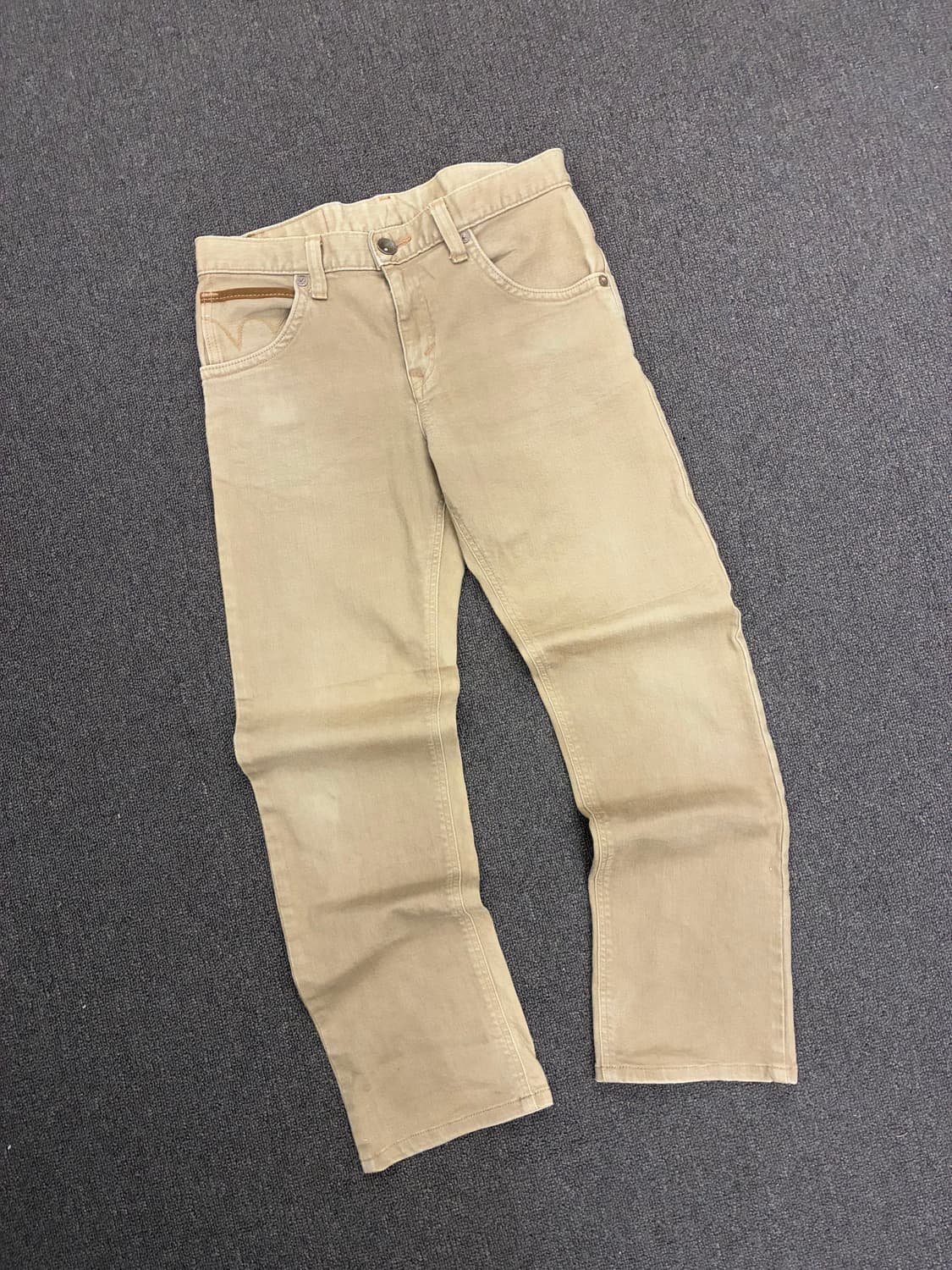 30)에드윈 빈티지 라인 레더 디테일 웨스턴 데님팬츠 상품이미지4