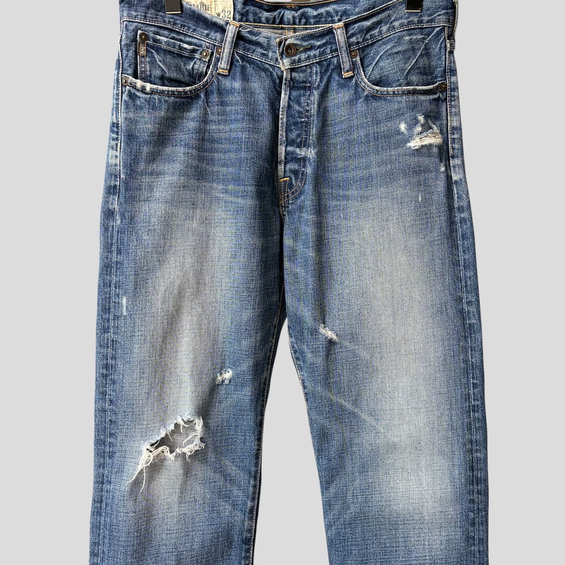 (32)아베크롬비 로우라이즈 스트레이트 데님 청바지 상품이미지2