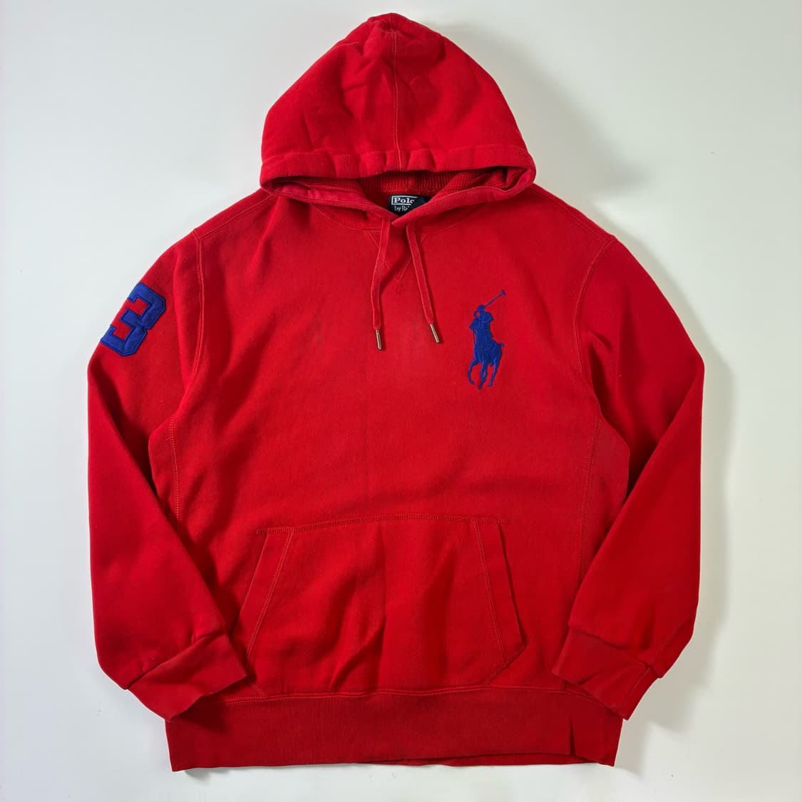 Polo  폴로 랄프로렌 레드 빅포니 후드티   상품이미지1
