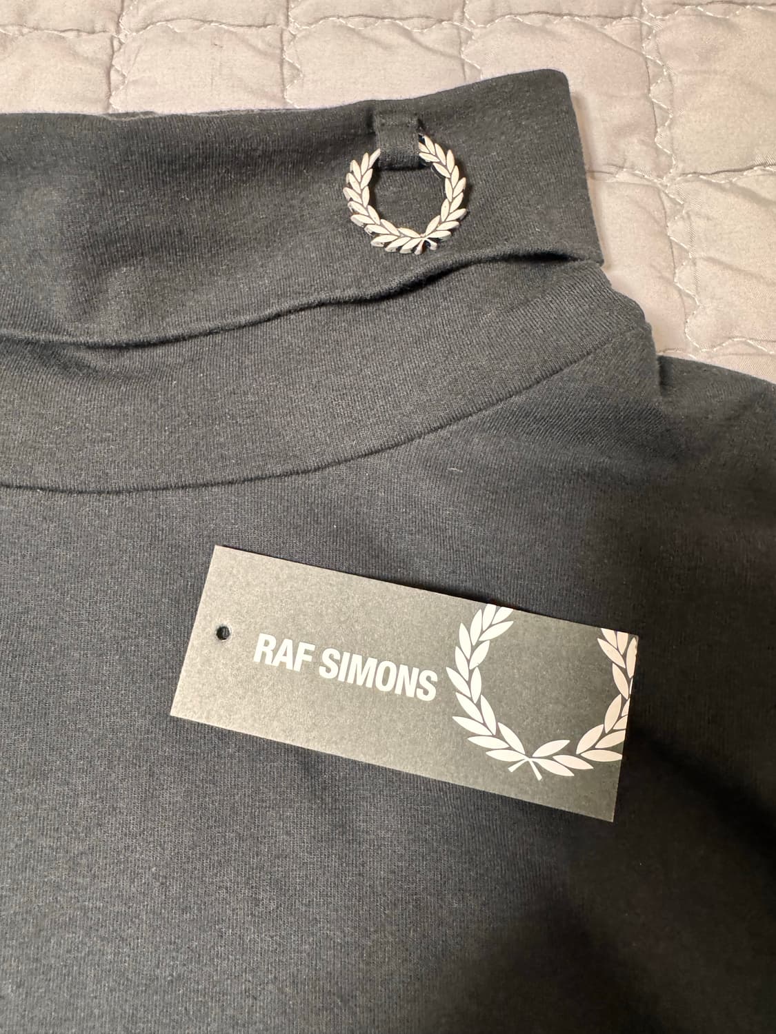 라프시몬스 프레드페리 롤넥 L 상품이미지1