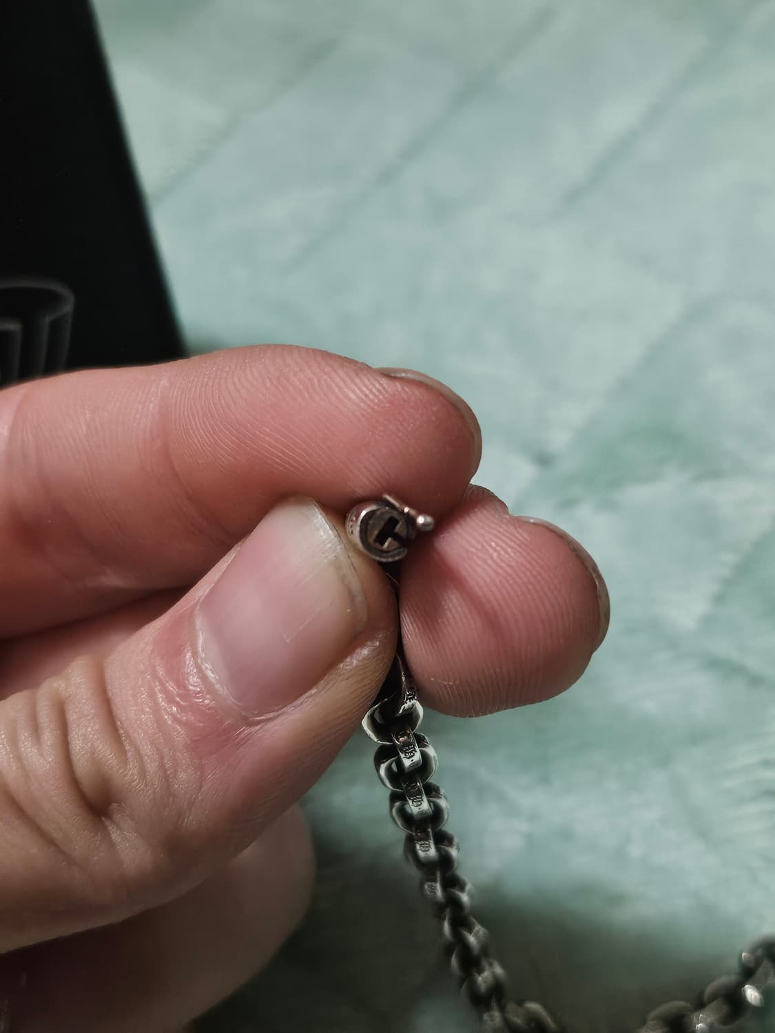 크롬하츠 페이퍼체인 팔찌7인치(8) 상품이미지6