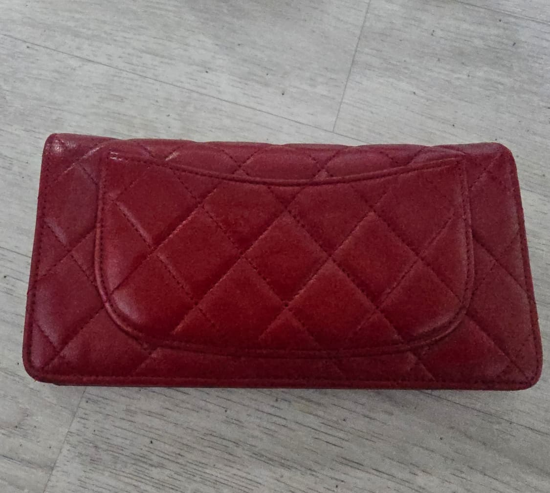 (정품) 샤넬 13번대 램스킨 장지갑 WOC (카드지갑 반지갑 명품 여성 상품이미지3