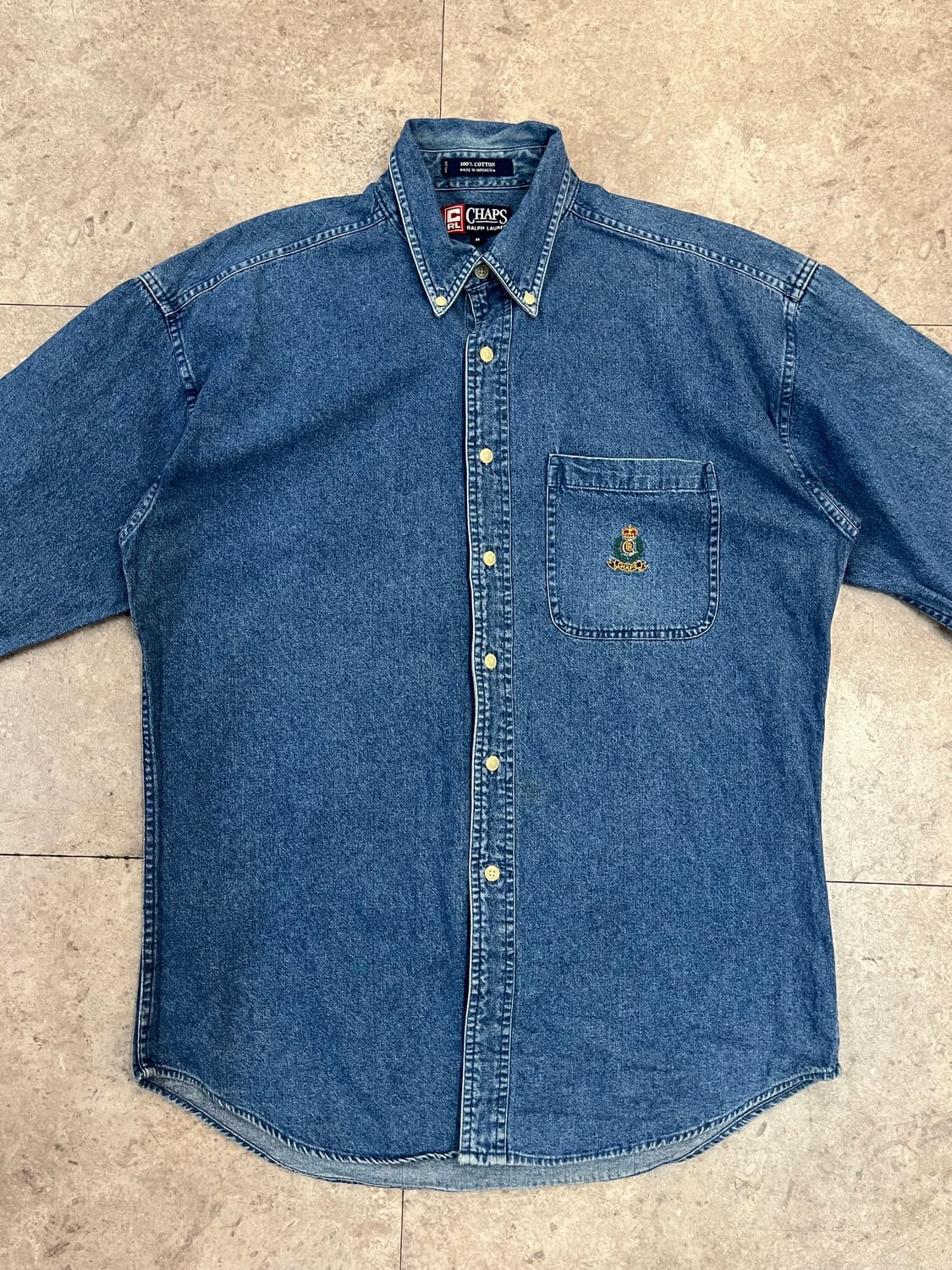 챕스 랄프로렌 데님 셔츠 M #csz2675 상품이미지4