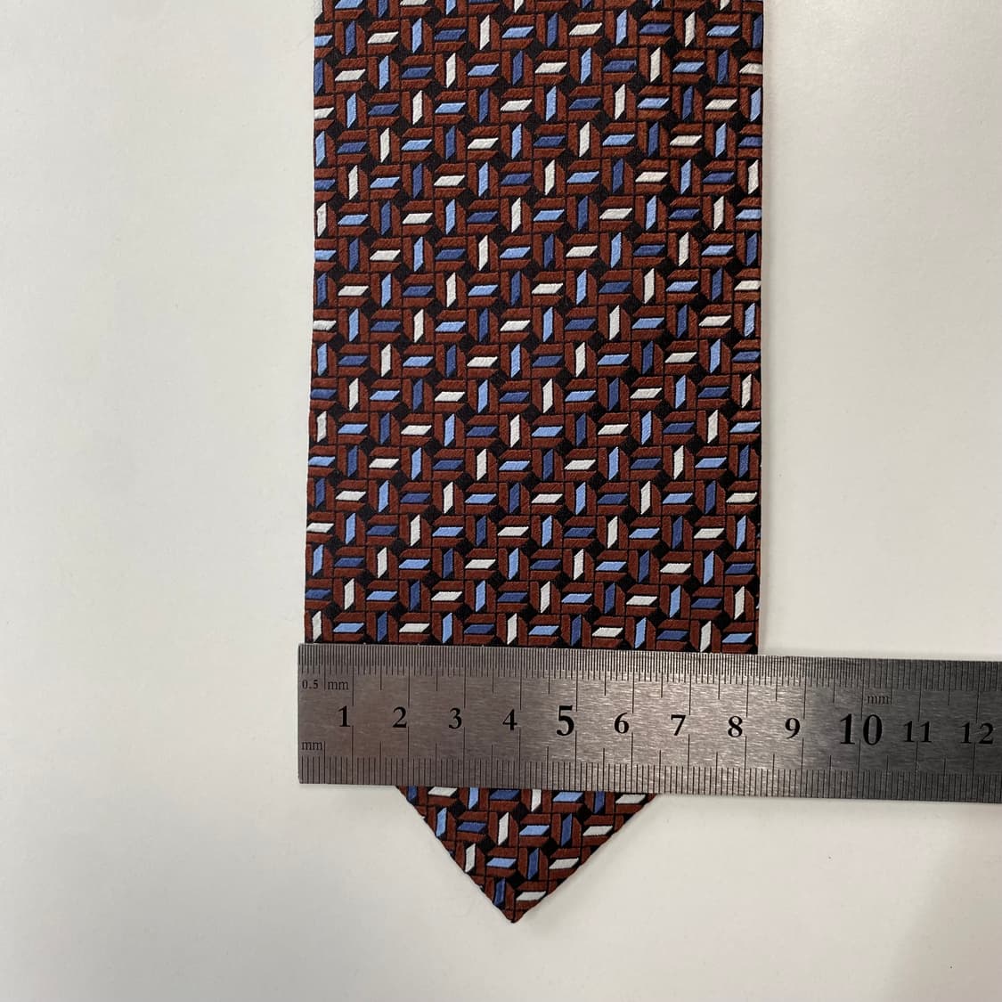 최상급 신형 에르메네질도제냐 정품 명품 넥타이 8.1cm 상품이미지9