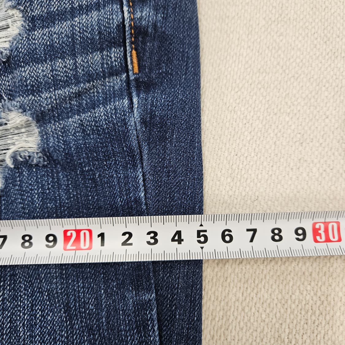 27 아베크롬비 빈티지 워싱 스트레이트 데님팬츠 0619Y2 상품이미지6