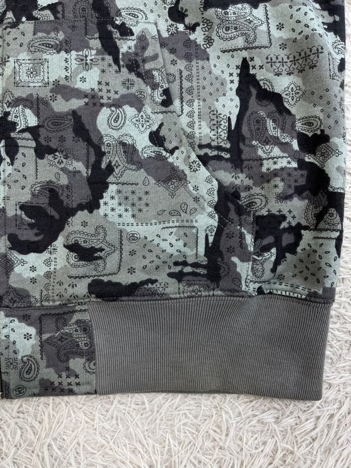 스투시 카모플라쥬 후드 집업/#3317 상품이미지2