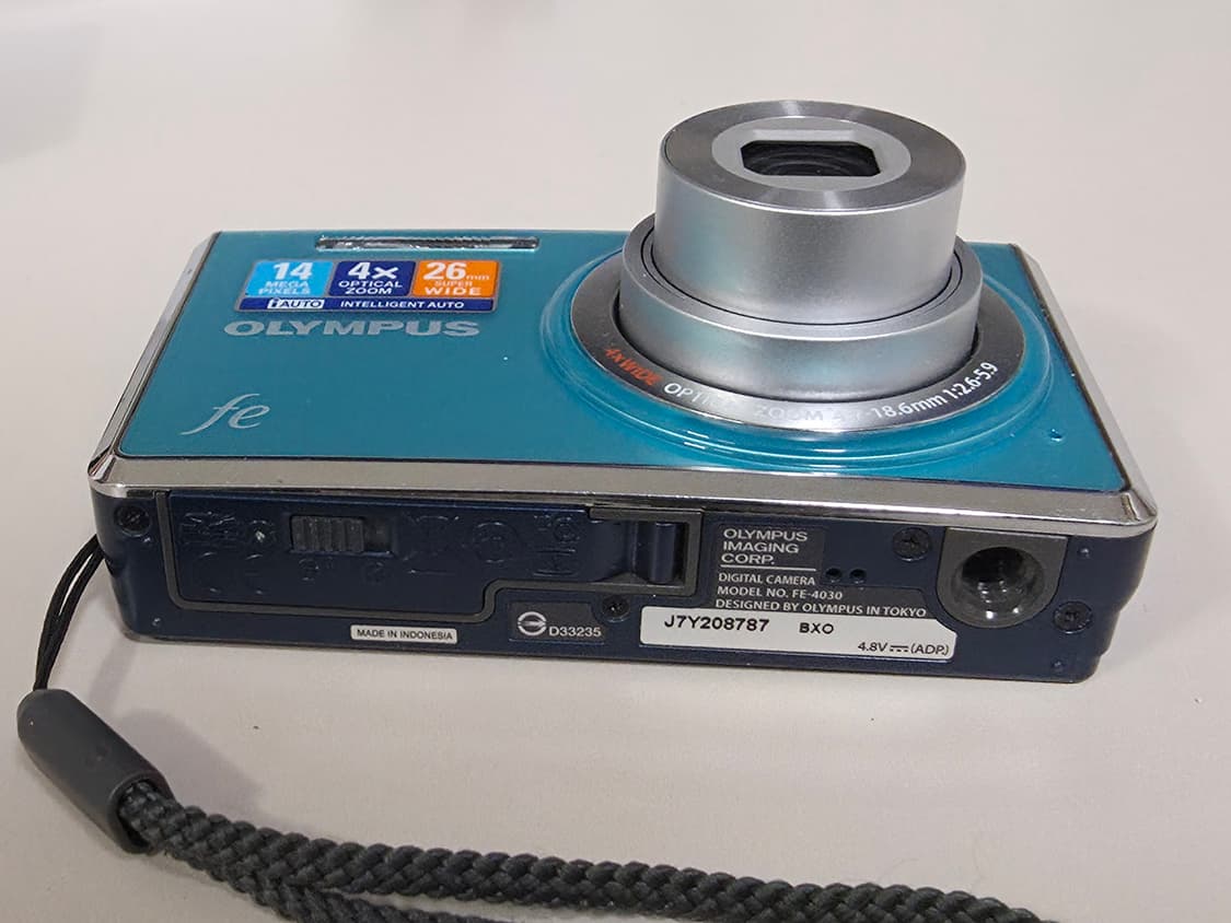 올림푸스 FE4030 빈티지 디지털카메라 (하자) 상품이미지5