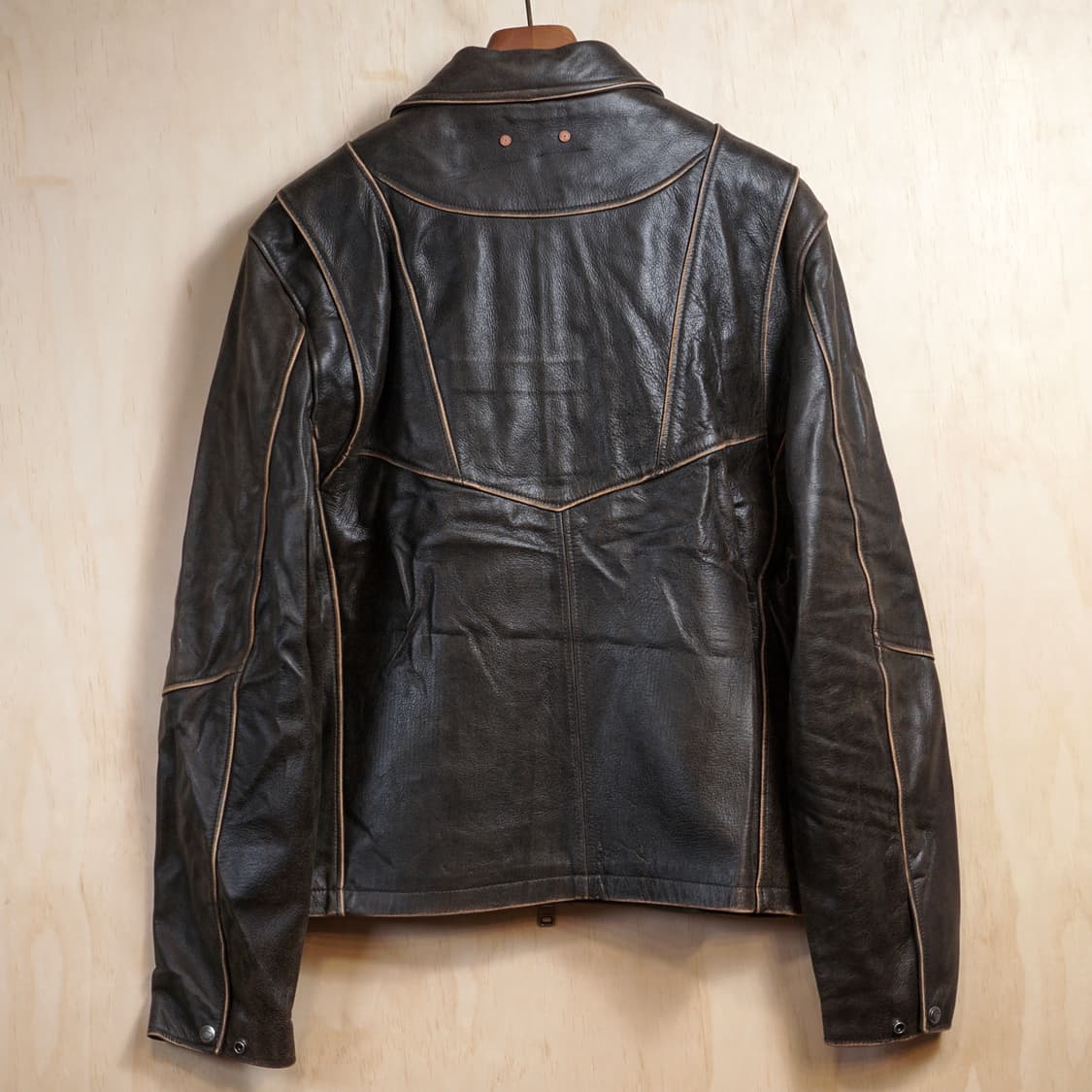 앤더슨벨 드레젠 카우 레더 자켓 상품이미지2