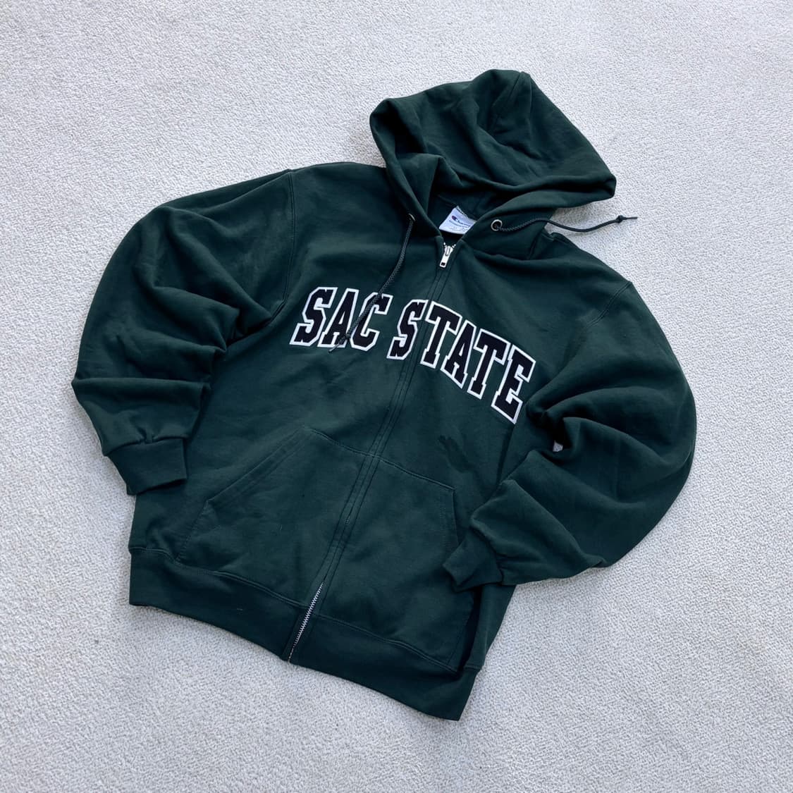 S 챔피온 90s 빈티지 레터링 후드집업 0423E 상품이미지1