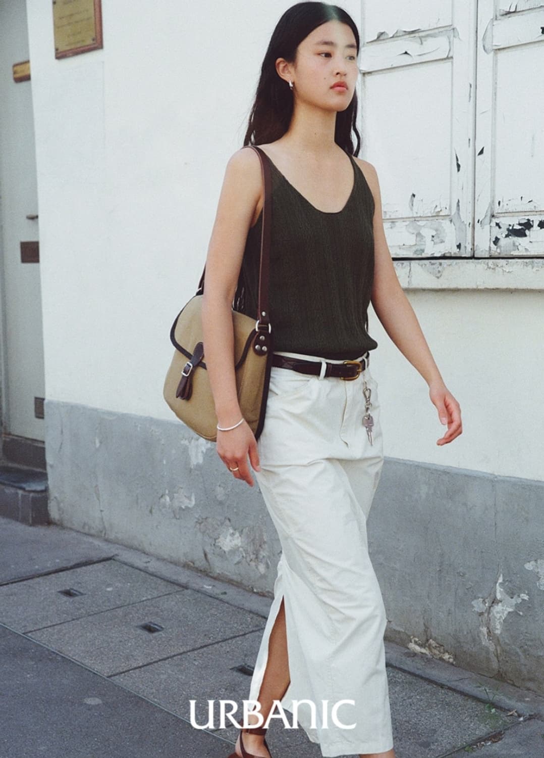 Tory Leather/Stitched Pattern Belt/32 상품이미지8