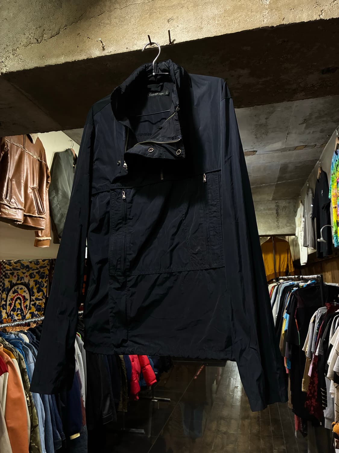 CK 캘빈클라인 사이드 풀오버 집업 상품이미지1