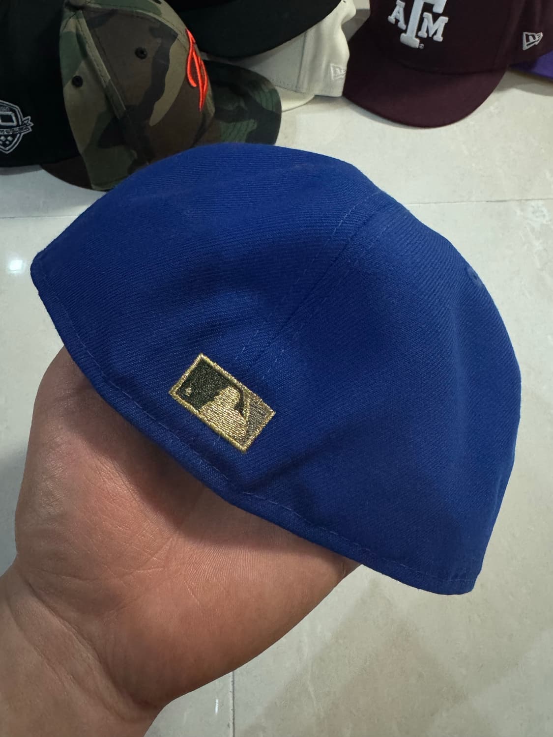 뉴에라 캔자스시티 로열스 팀 캡 5/8 미시착 처분  상품이미지2