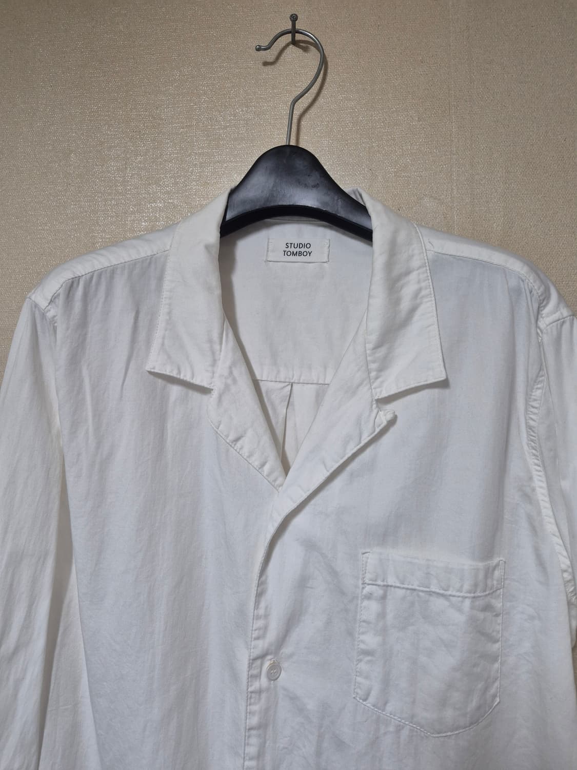 스튜디오톰보이 코튼 루즈 블라우스 상품이미지2