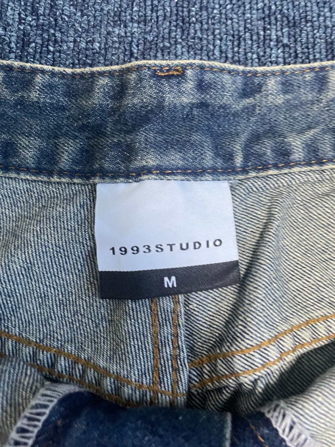 1993STUDIO 빈티지 와이드 벌룬 데님팬츠 상품이미지2