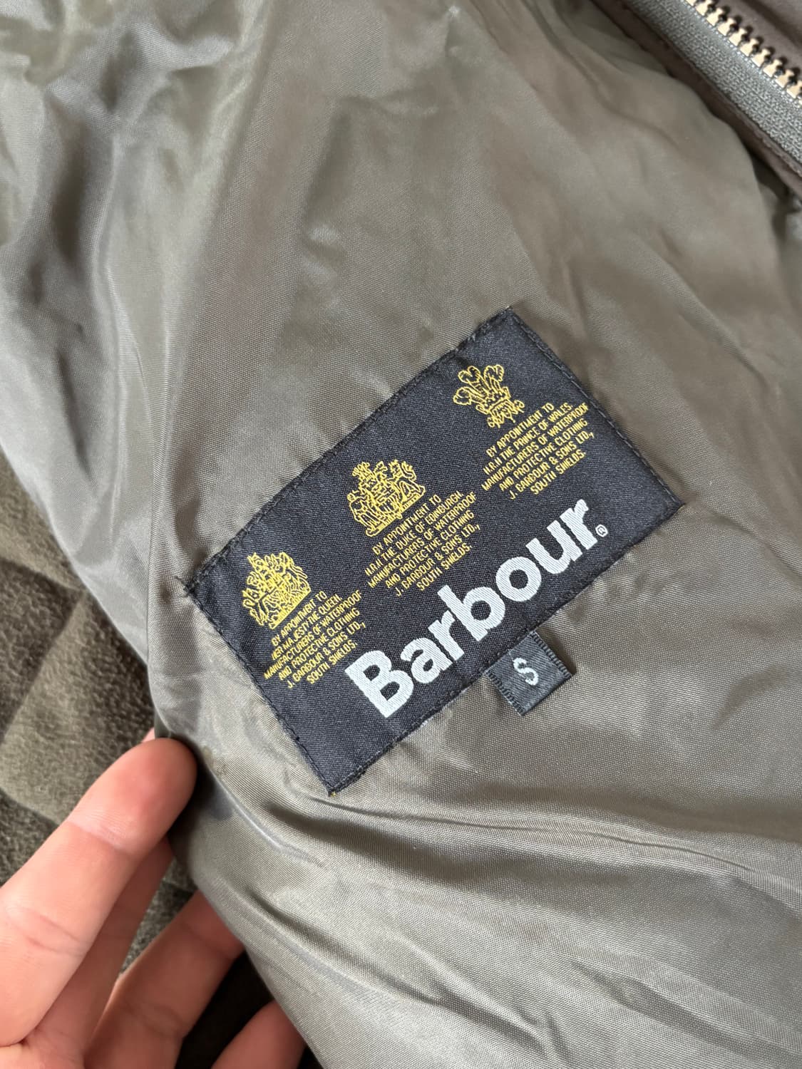 Barbour 바버 브라운컬러 퀼팅 자켓 상품이미지9