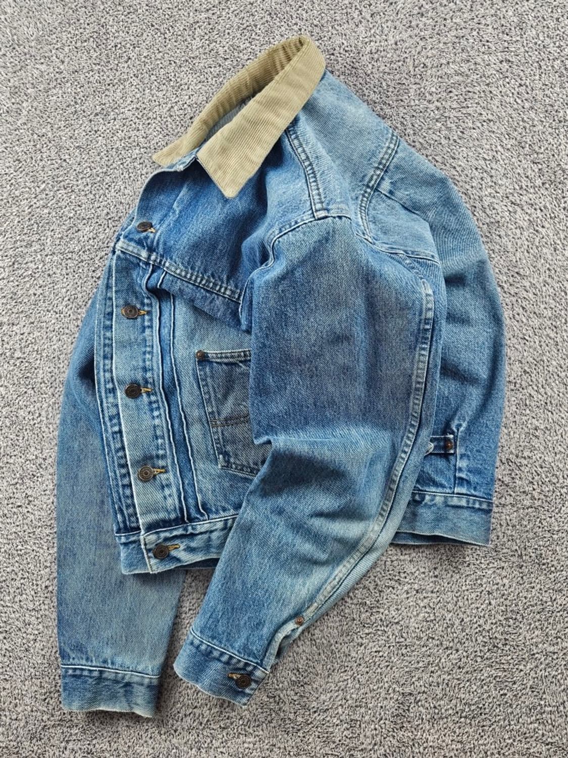 80's USA 폴로랄프로렌 워크 데님 트러커 자켓 (M)/ 10797 상품이미지3