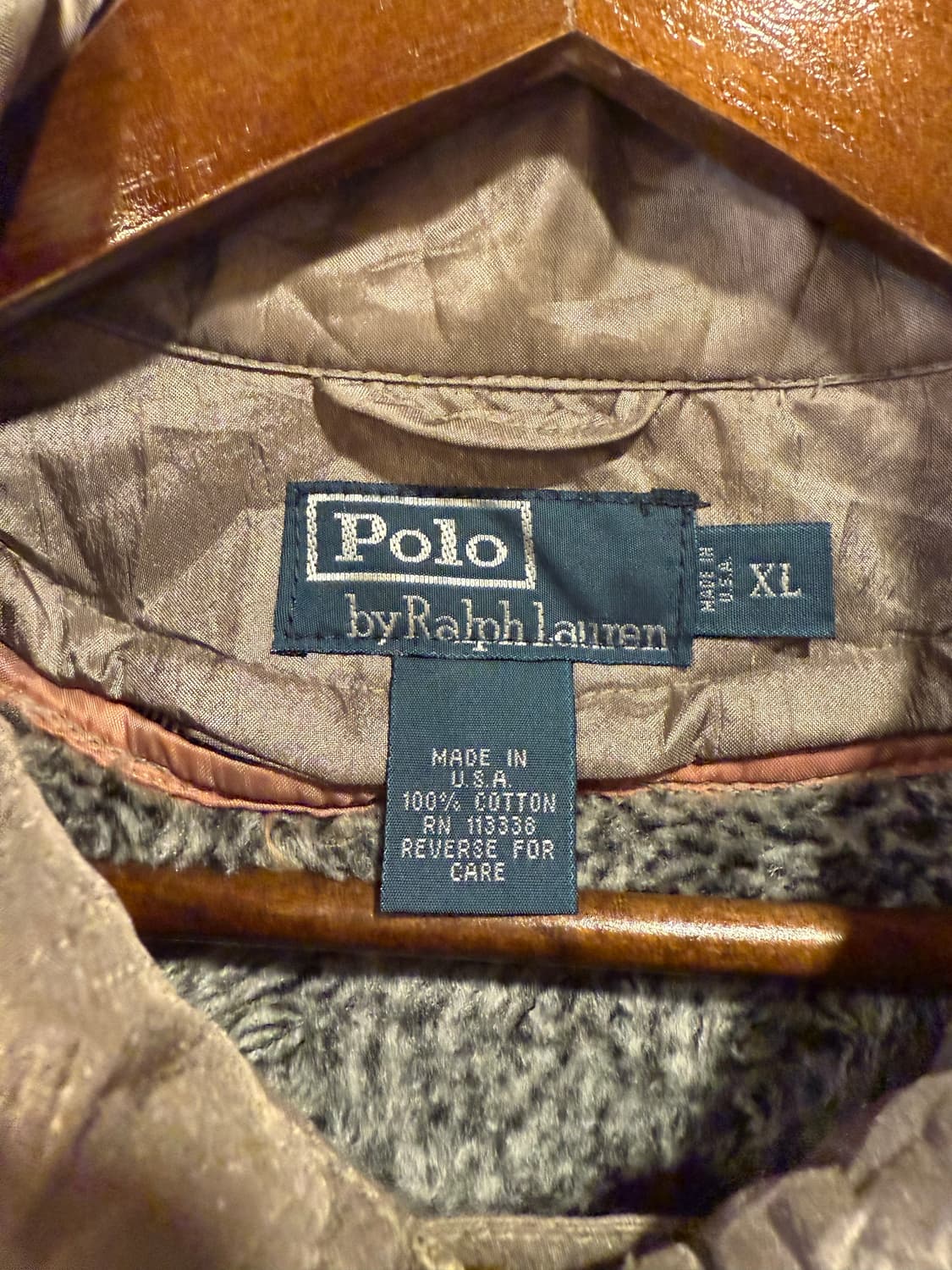 폴로 랄프로렌 블랙포니 그레이시 카키 봄버 자켓 상품이미지2