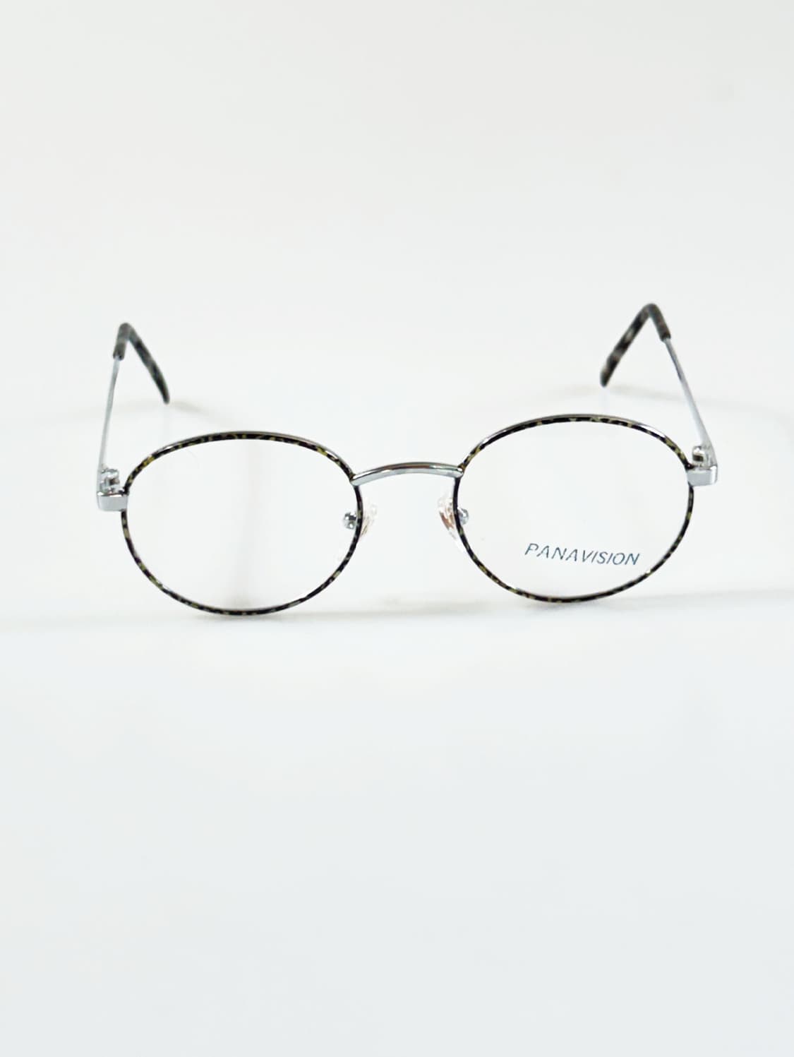 90s PANAVISION 실버 마블 라운드 콤비네이션 빈티지 안경 상품이미지2