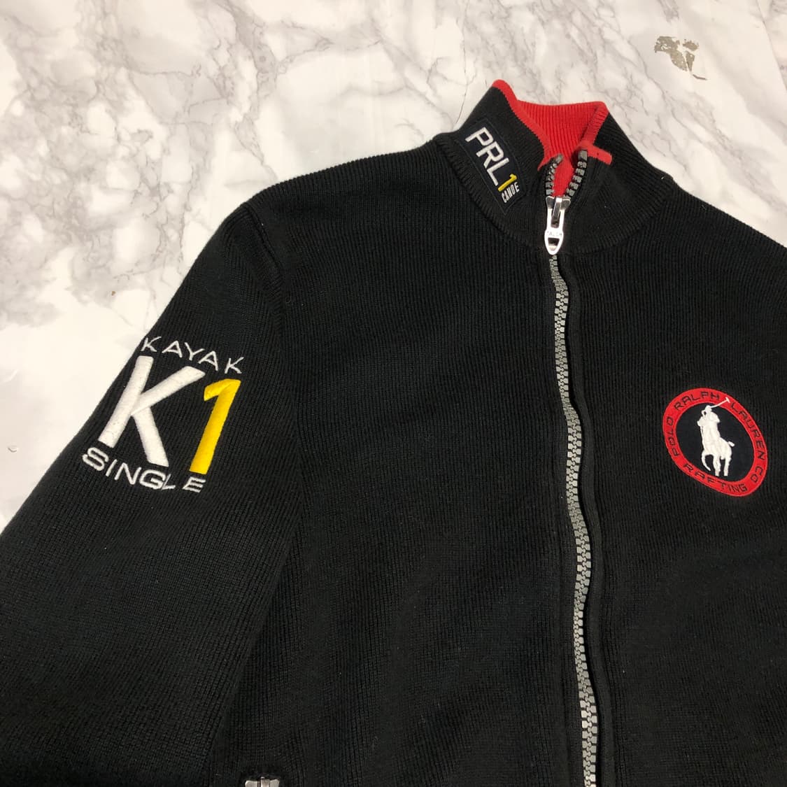 폴로 랄프로렌 빅포니 레이싱 집업 자켓 상태굿 상품이미지2