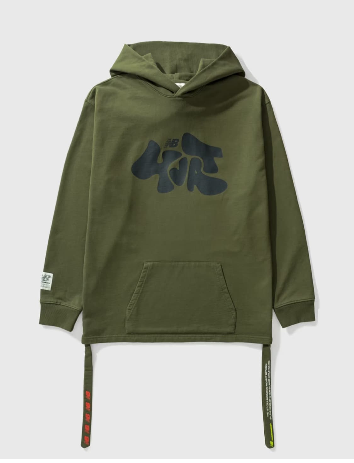 뉴발란스X살레헤뱀버리 콜라보 후드티셔츠 XL사이즈 새제품 상품이미지1