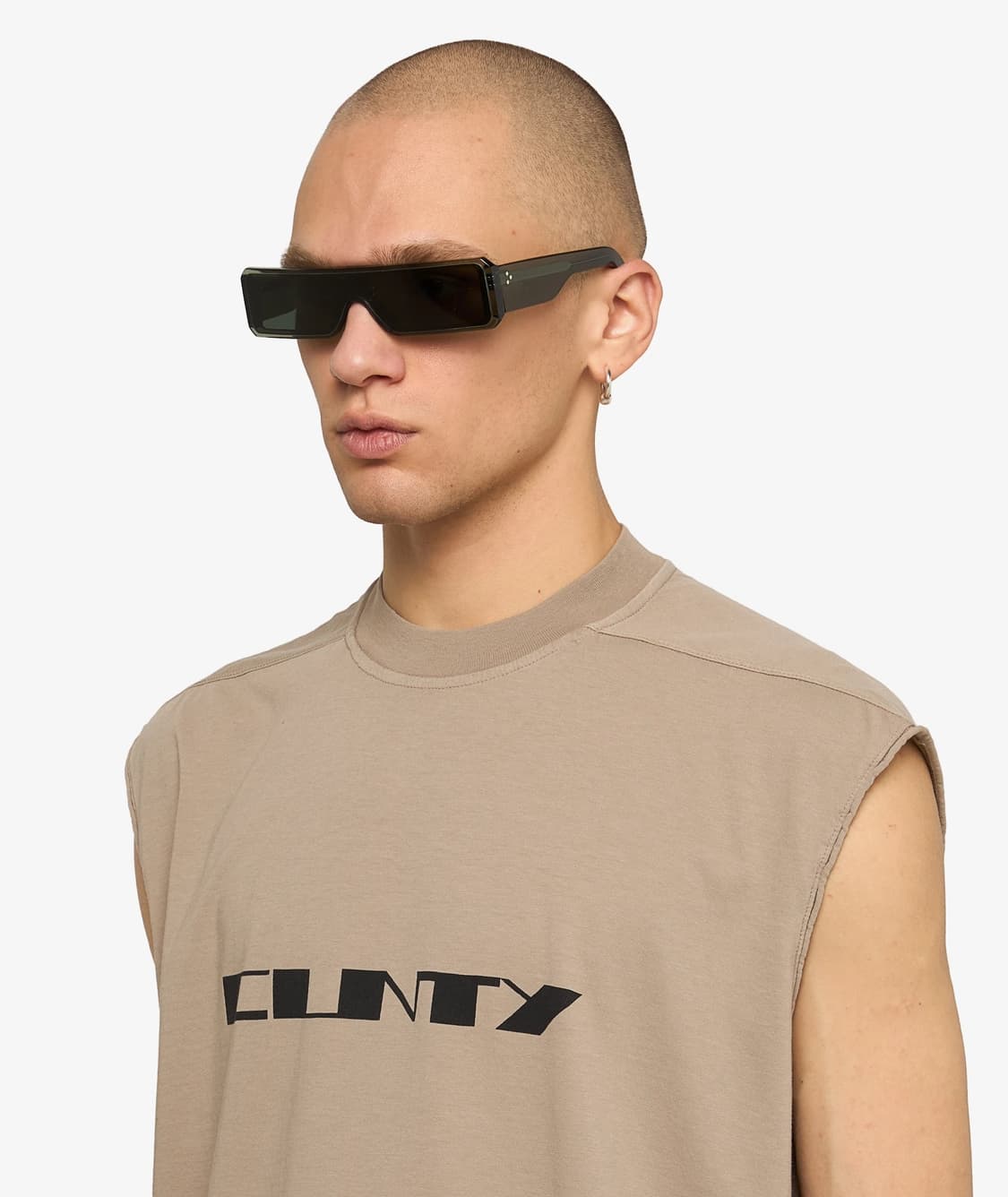 [M]릭오웬스 다크쉐도우 Tarp 슬리브리스 탑/베이지 상품이미지2