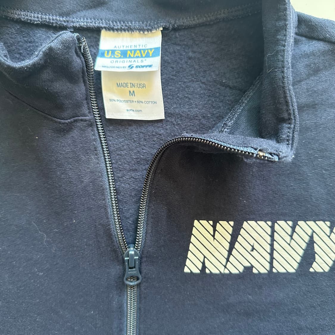 U.S NAVY 하프집업 스웻셔츠 상품이미지2