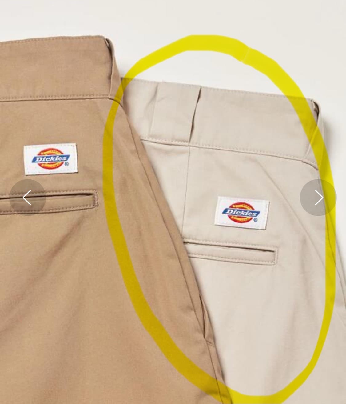 (L)뷰티앤유스 별주 디키즈 치노 팬츠 라이트베이지 상품이미지3