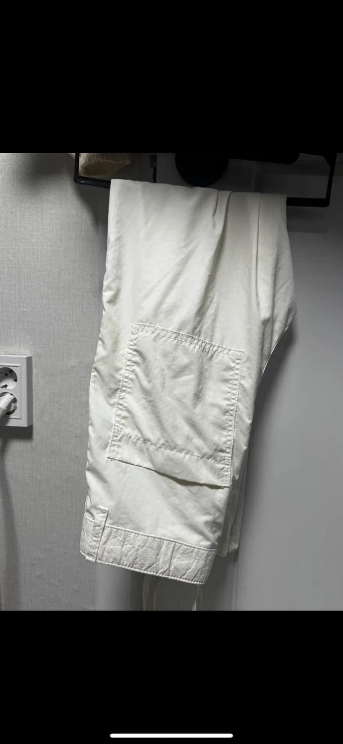 무료배송) 유니폼브릿지 퍼티그 나일론 팬츠 크림 m size 상품이미지1