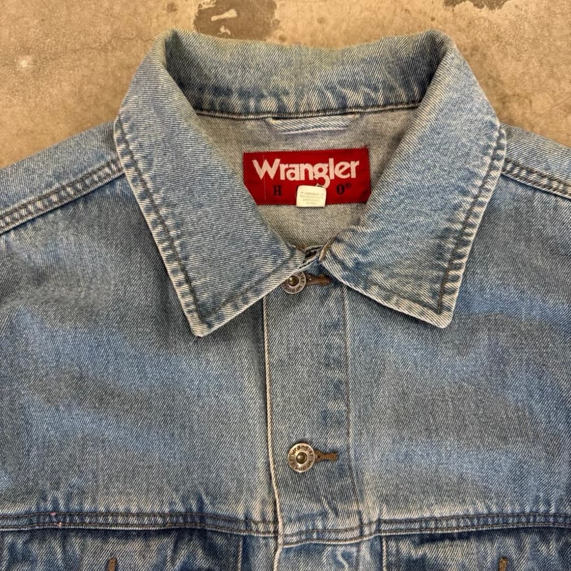 Wrangler 90s 빈티지 Type III 데님 트러커 자켓 상품이미지3