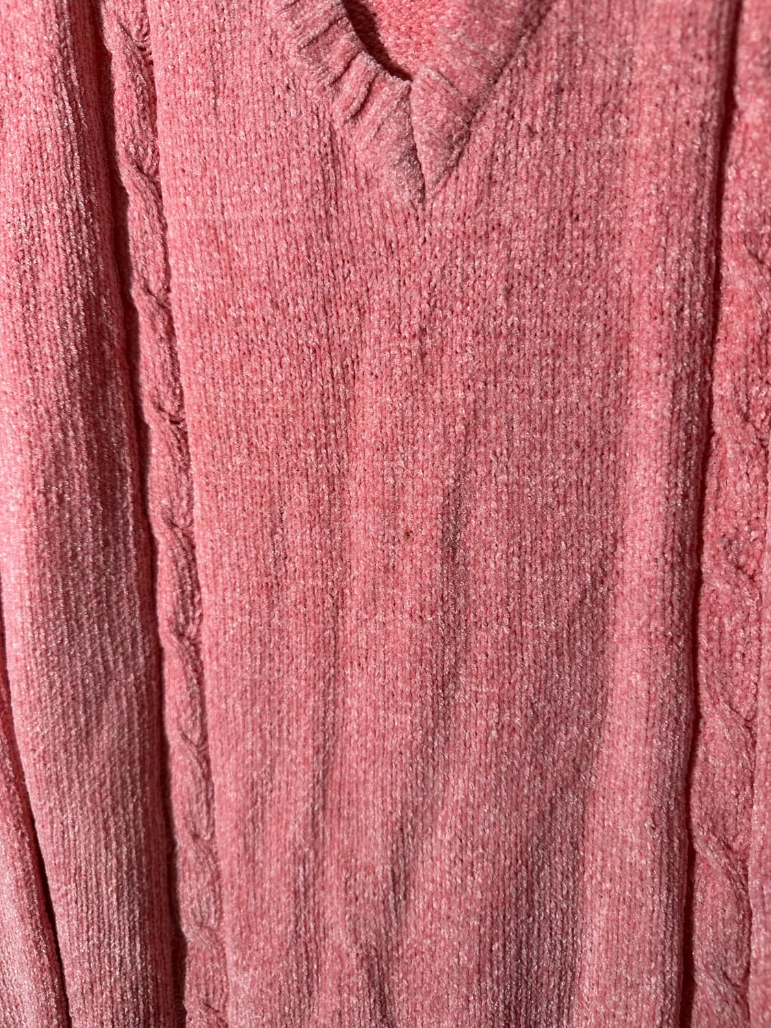 kansai up to you 핑크 폴리 니트 상품이미지2