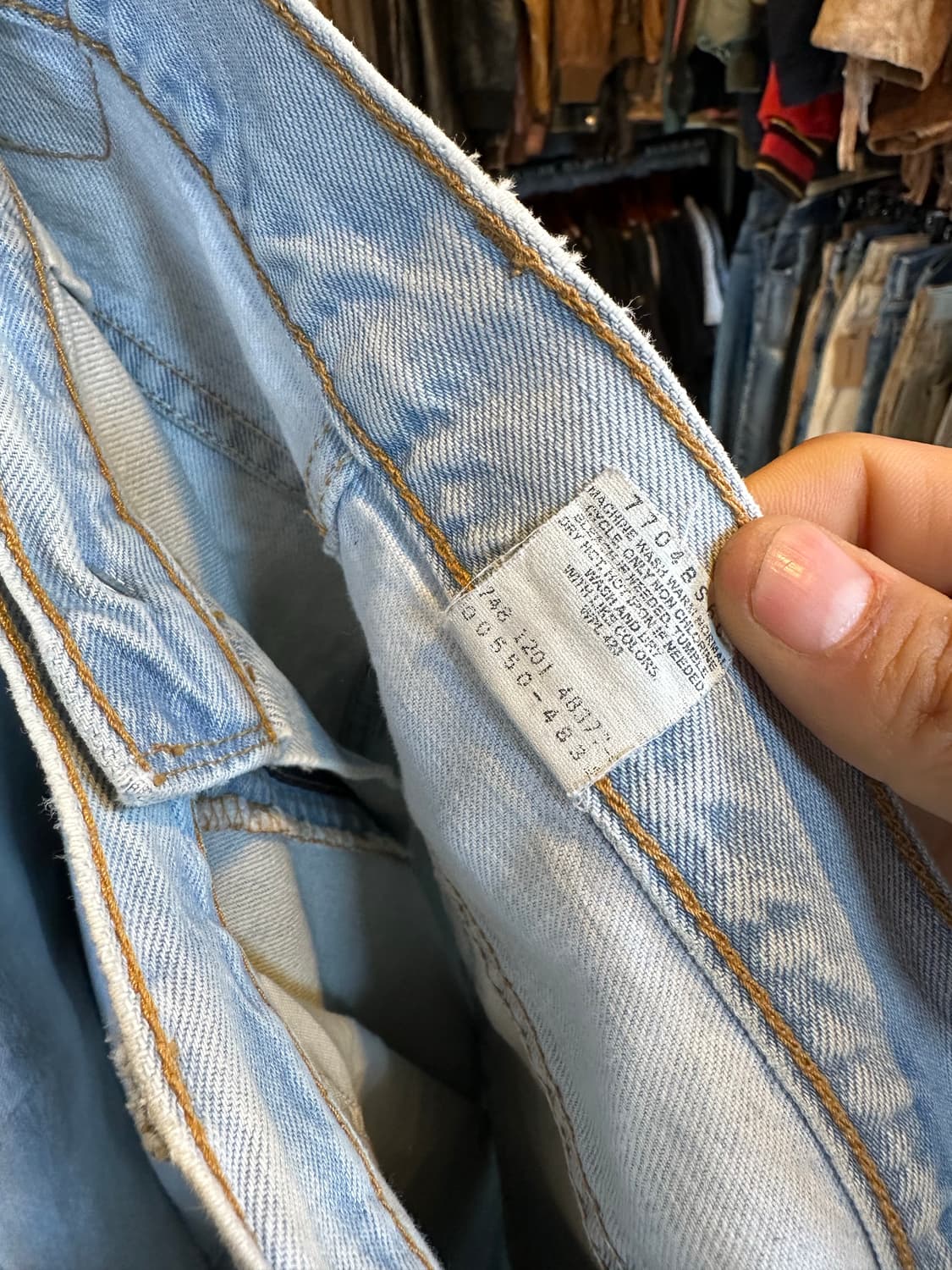 00s 리바이스550 데님 팬츠 34x32 상품이미지8